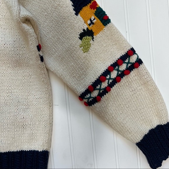 Marisa Christina Classics Fall Hand Knitted Button Down Sweater/ Cardigan - Picture 14 of 16